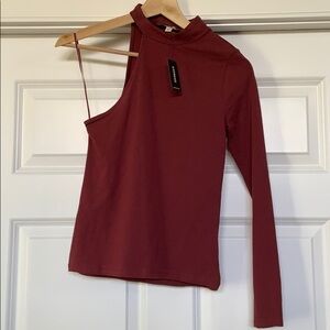 ☀️ 3/$36 or 2/$30 NEW EXPRESS Women’s stretch one sleeve L/S sz XS